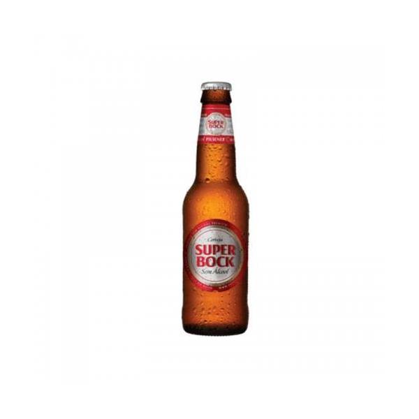 CERVEZA SUPER BOCK RUBIA SIN 0,33C/24B.