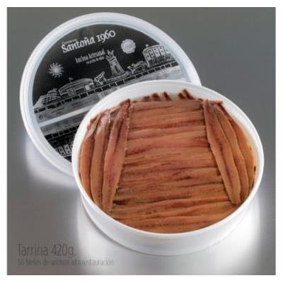 ANCHOA SANTOÑA TARRINA 500G 8TARRINAS