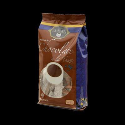 CHOCOLATE LA PLATA BOLSA 1 KG.